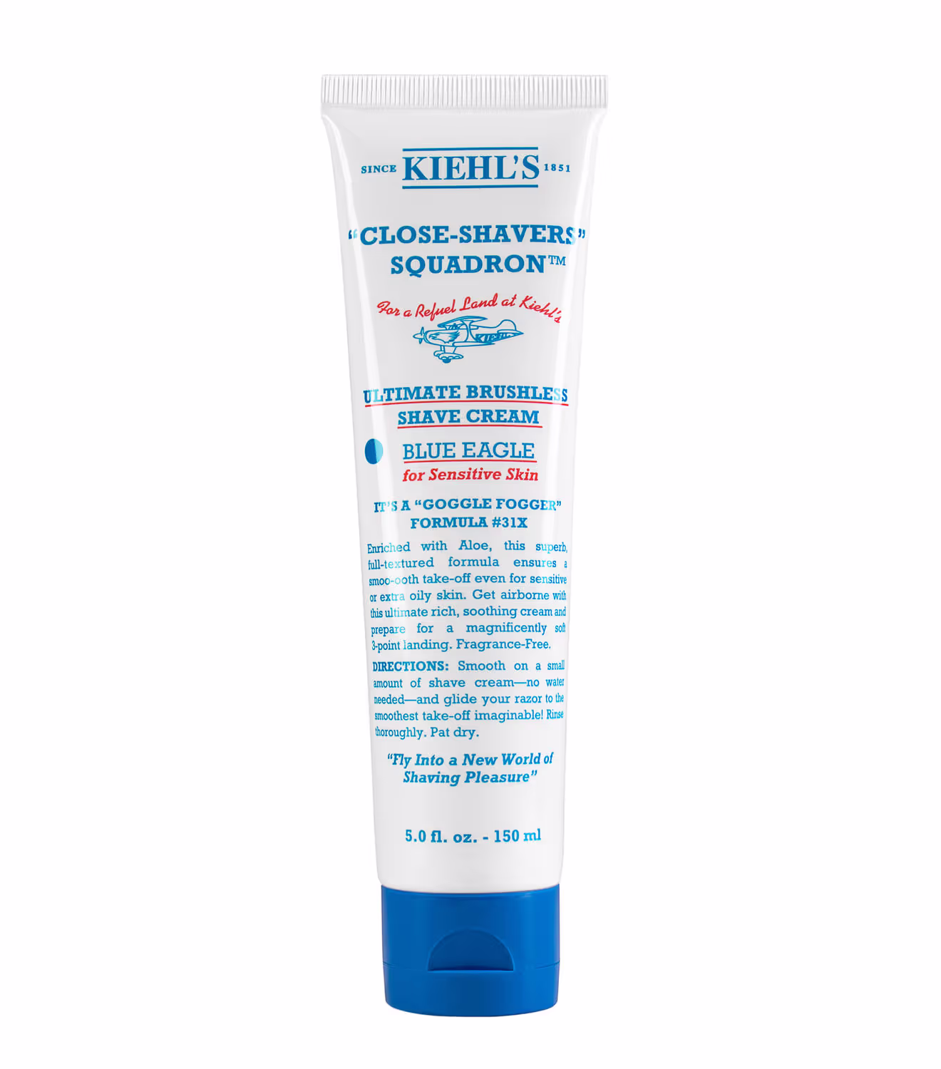 Ultimate Brushless Shave Cream - Blue Eagle。