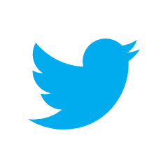見慣れないからかすごく違和感がありゆがんでるように見えるTwitterの新しいロゴ。