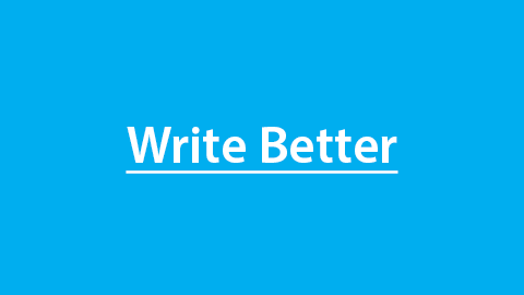 Write Better。